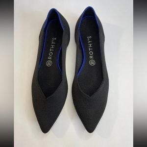 Rothy’s black the Point women’s size 10.5